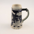 Beer Stein / Large Handmade Ceramic Beer Mug / Tankard / Pint Mug